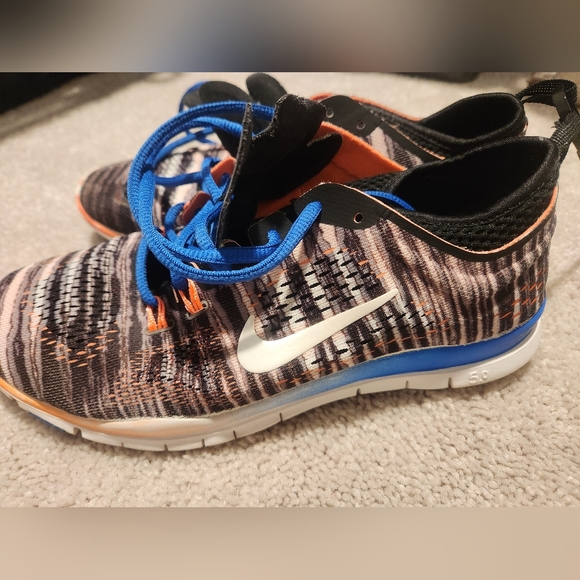 💥2/$25💥 NIKE Free 5.0 TR FIT 4 PRT Running Cross Trainers 629832-006 - Picture 3 of 9